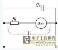 系统反馈电路的寄生元件模型